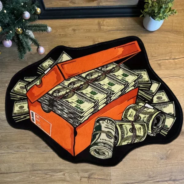 'Sneaker Box Money' Rug - Image 2