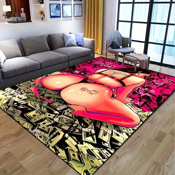 'A Baddie with Money' Rug