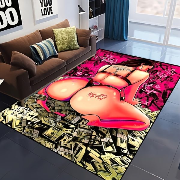 'A Baddie with Money' Rug - Image 2